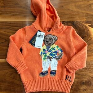 🐻 Polo Ralph Lauren bear sweater hooded